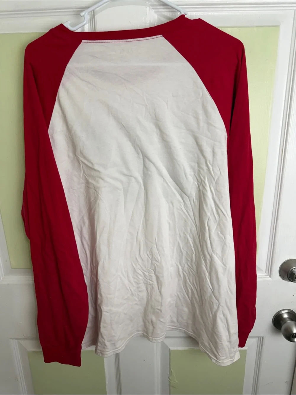 Place Red & White Buffalo Plaid Bear 'PAPA' Raglan Tee